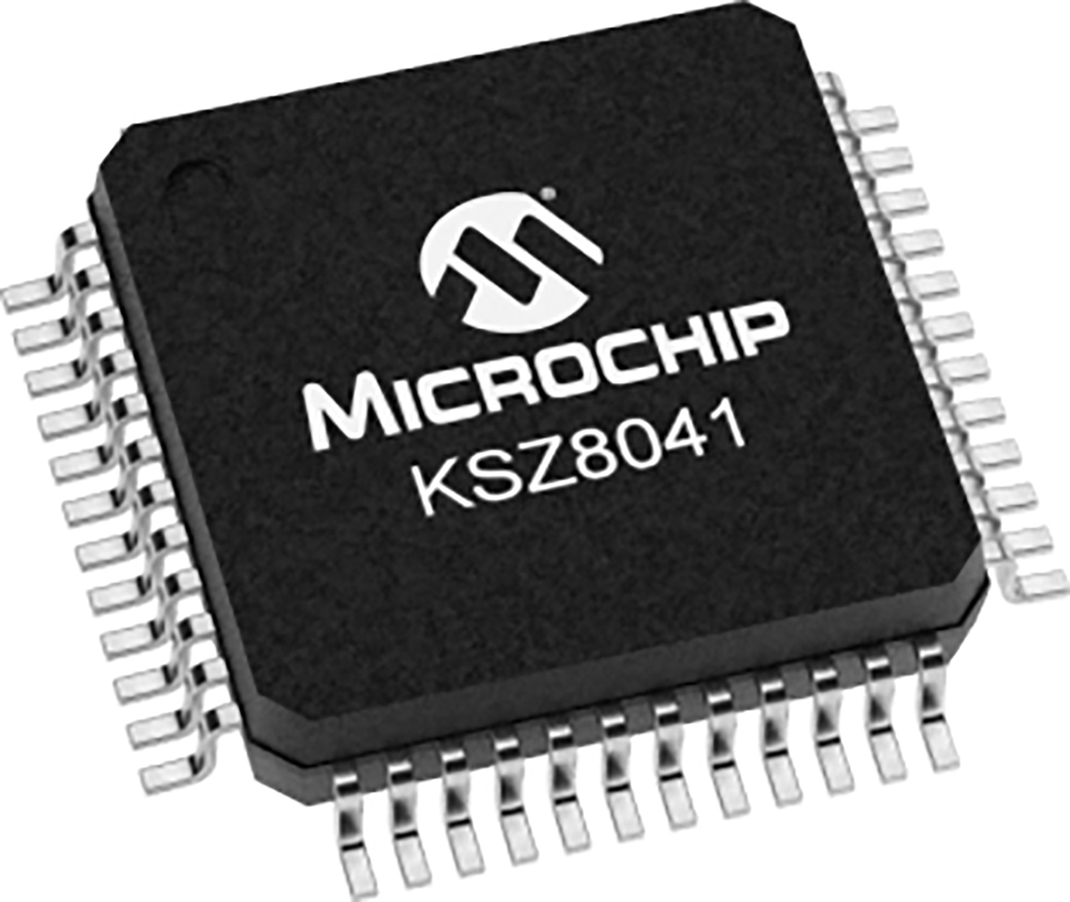Microchip , 1-Channel Ethernet Transceiver 48-Pin TQFP, KSZ8041TL