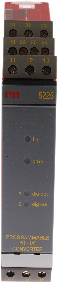 PR Electronics 5000 Series Signal Conditioner, Frequency Input, Current, Voltage, Relay Output, 19.2 → 28.8V dc