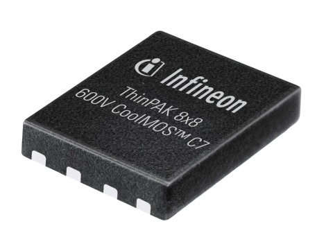 Infineon CoolMOS C7 Type N-Channel MOSFET, 20 A, 600 V Enhancement, 5-Pin VSON IPL60R104C7AUMA1