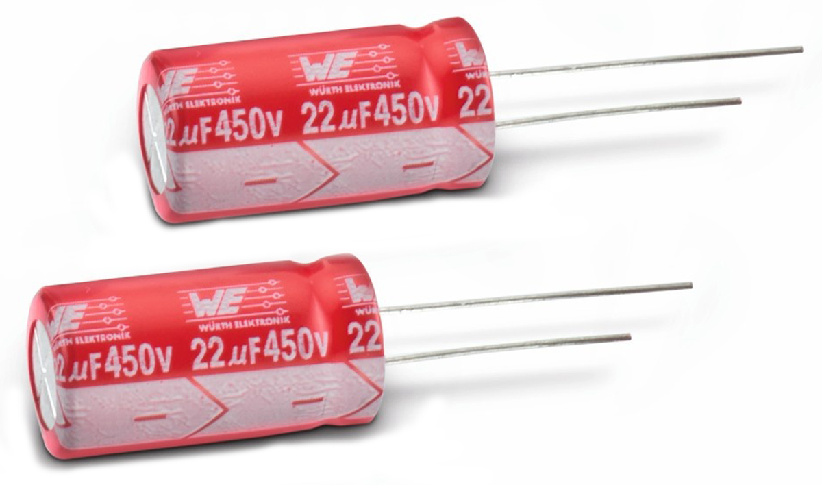 Wurth Elektronik 100μF Aluminium Electrolytic Capacitor 25V dc, Radial, Through Hole - 860240474005
