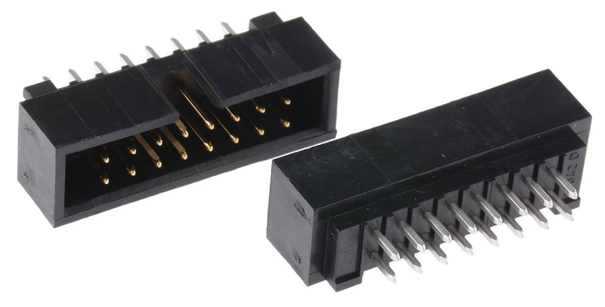 Molex C-Grid Series Straight Through Hole PCB Header, 16 Contact(s), 2.54 mm Pitch, 2 Row, Shrouded