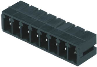 Weidmuller, 3.81mm Pitch, OMNIMATE SC, 3 Way, Right Angle, Pluggable Terminal Block, Header, Through Hole, Solder