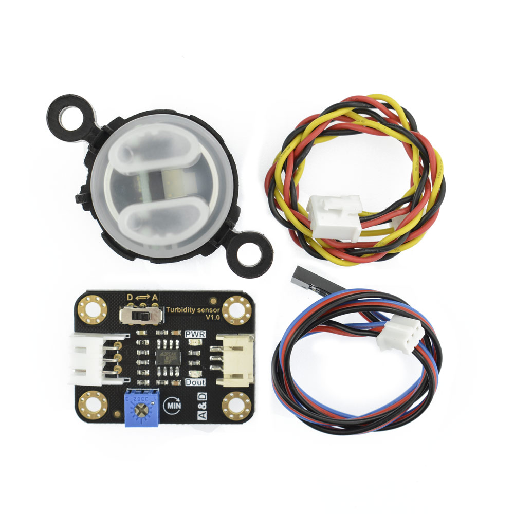 DFRobot Gravity: Analog Turbidity Sensor For Arduino, Arduino Compatible Kit