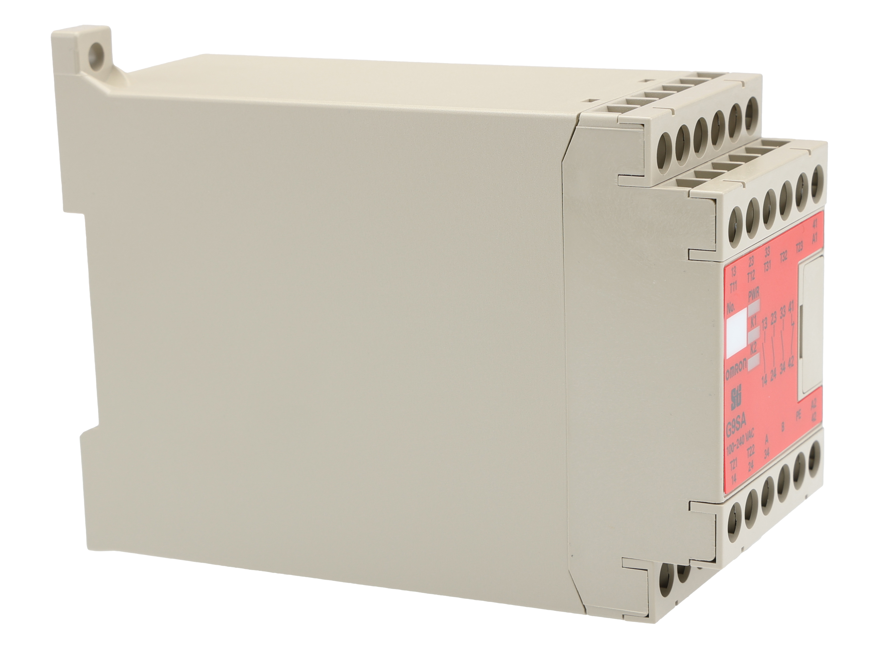 Omron G9SA 1 Auxiliary Contacts Safety Relay 100 → 240V ac, Dual-Channel 1 Safety Contacts