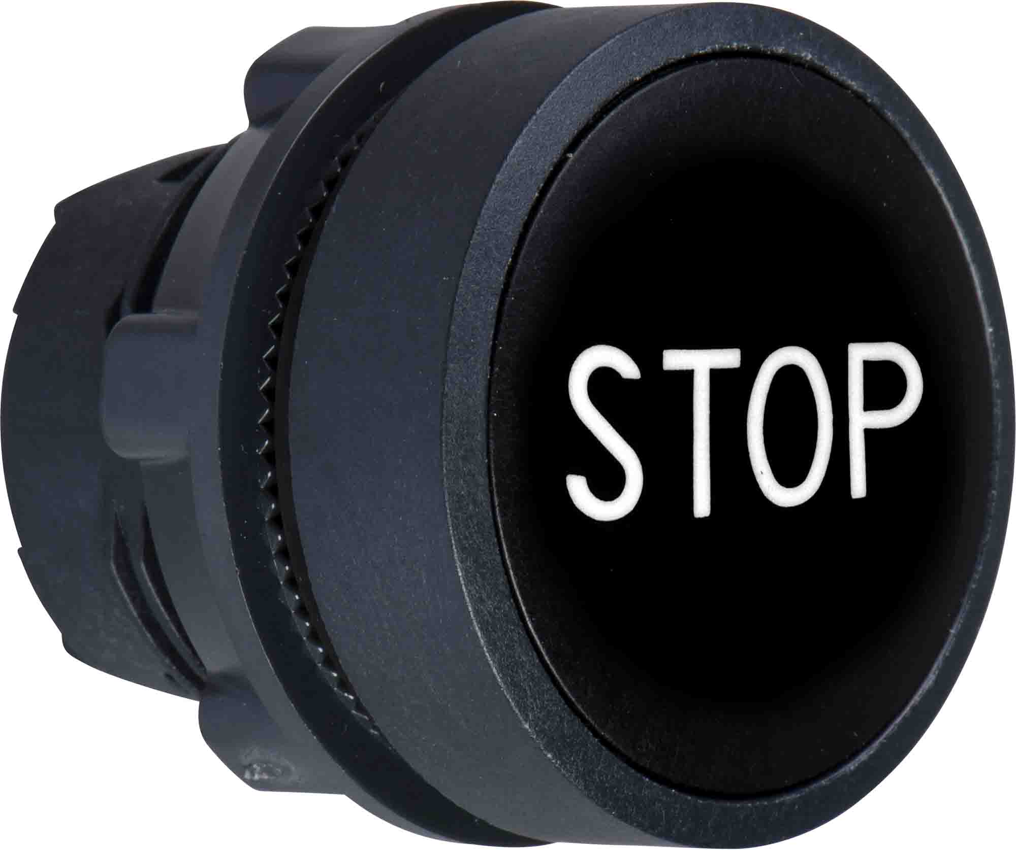 Schneider Electric ZB5 Series Black Spring Return Push Button Head, 22mm Cutout, IP66, IP67, IP69K