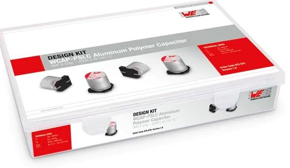 Wurth Elektronik, Surface Mount Aluminium, Polymer Capacitor Kit 35 pieces