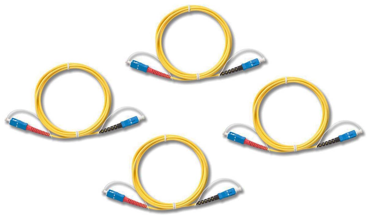 Fluke Networks Test Reference Cord Kit for Certifiber® Pro Optical Loss Test Set, Testing SC Terminated Fiber,