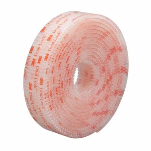 3M Transparent Hook & Loop Tape, 25mm x 45.7m