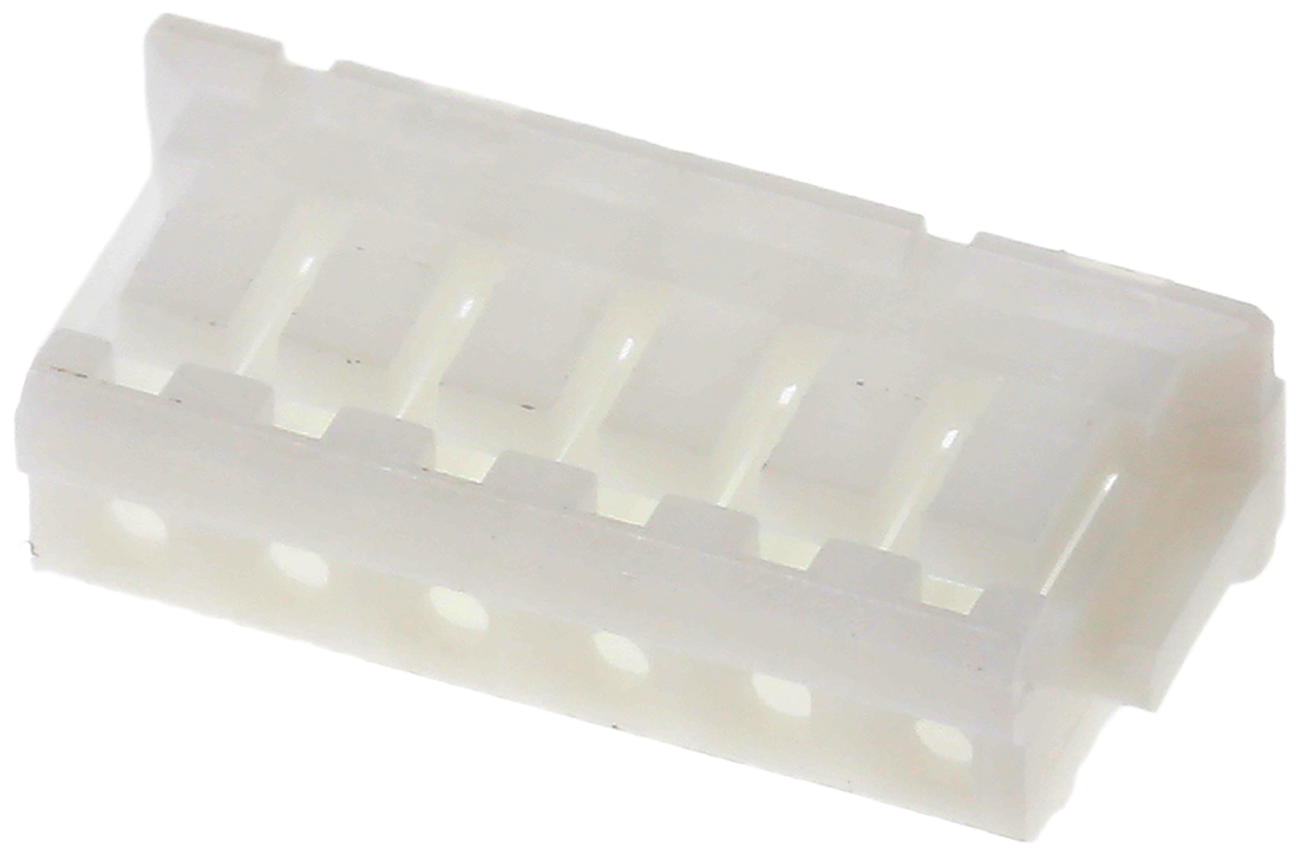 JST, ZH Female Connector Housing, 1.5mm Pitch, 6 Way, 1 Row