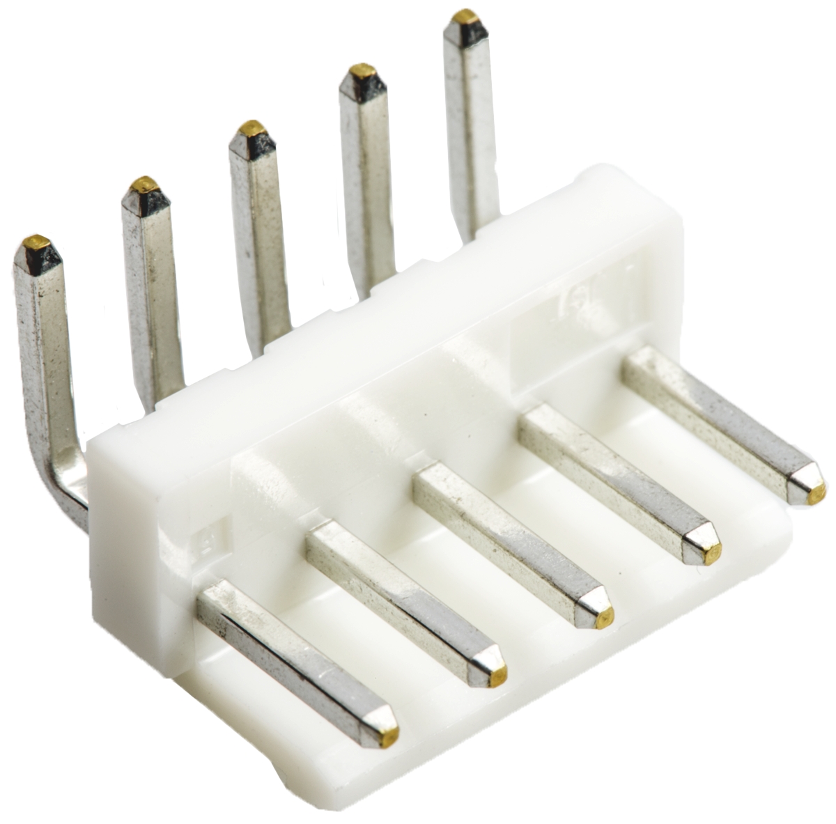 JST VH Series Right Angle Through Hole PCB Header, 5 Contact(s), 3.96 mm Pitch, 1 Row, Shrouded