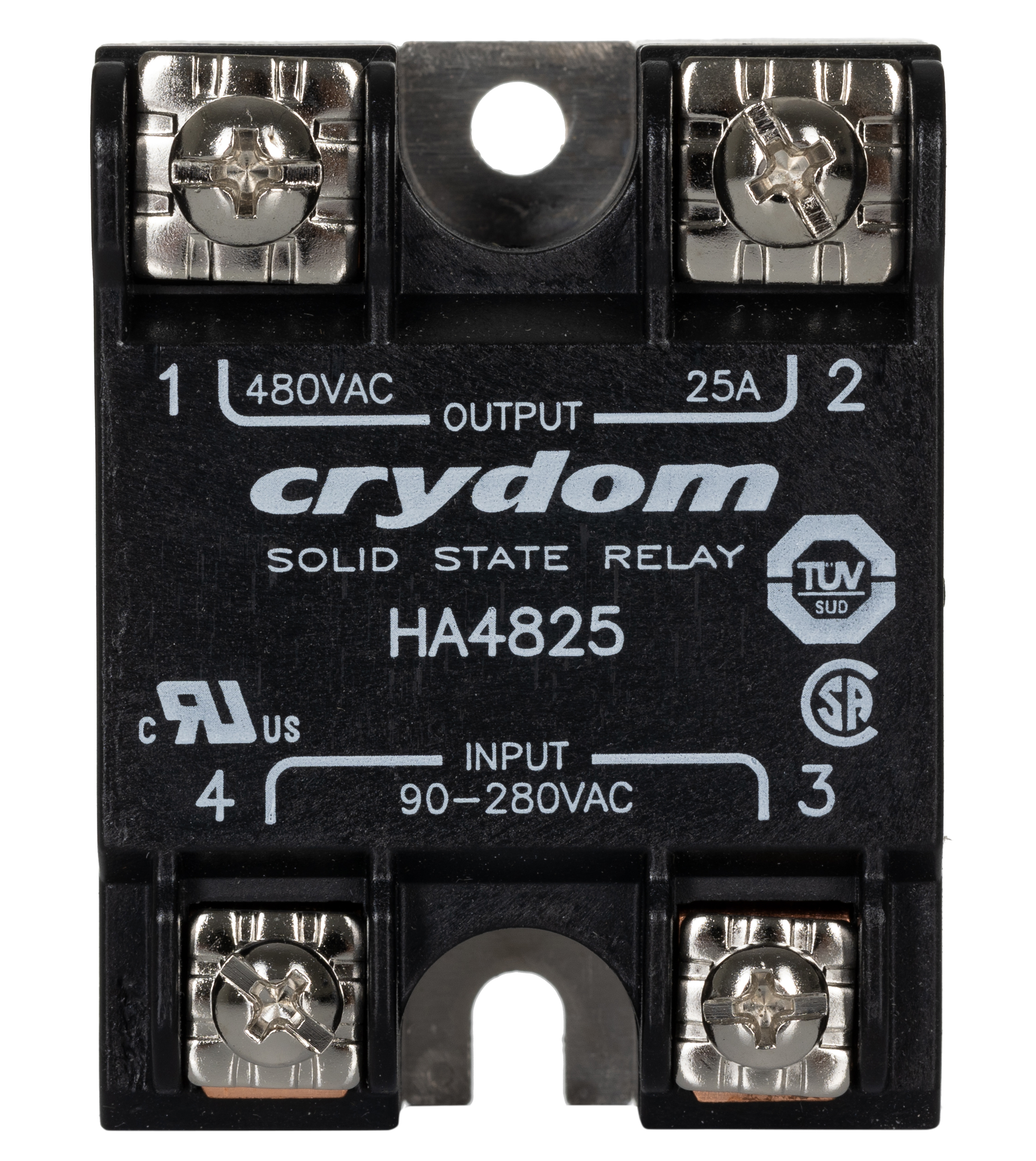 Sensata Crydom HA Series Series Solid State Relay, 25 A Load, Panel Mount, 530 V ac Load, 280 V Control