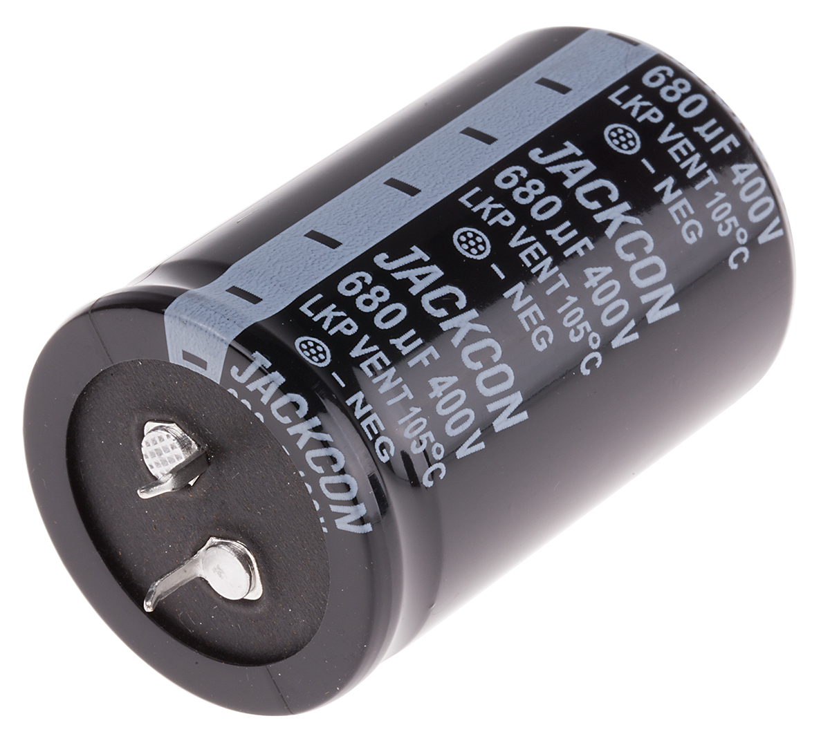 RS PRO 680μF Aluminium Electrolytic Capacitor 400V dc, Snap-In
