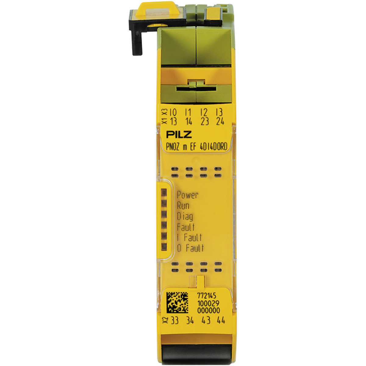 Pilz 772145 Series Input/Output Module, 4 Inputs, 4 Outputs, 24 V dc