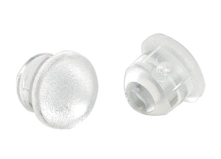 PLW5-9MM Bivar, Panel Mount LED Light Pipe, Clear Round Lens