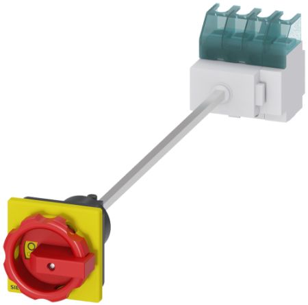 Siemens 4P Pole Panel Mount Non-Fused Switch Disconnector - 32A Maximum Current, 11.5kW Power Rating, IP65