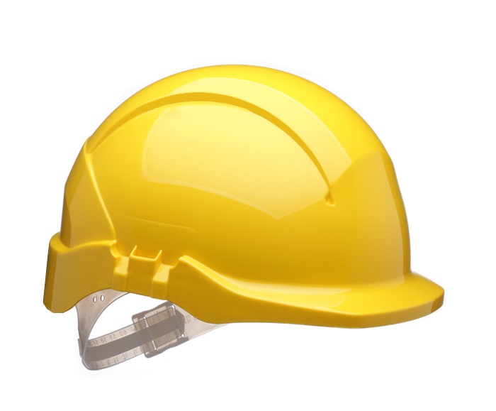 Centurion Safety Concept Core Yellow Safety Helmet, Adjustable