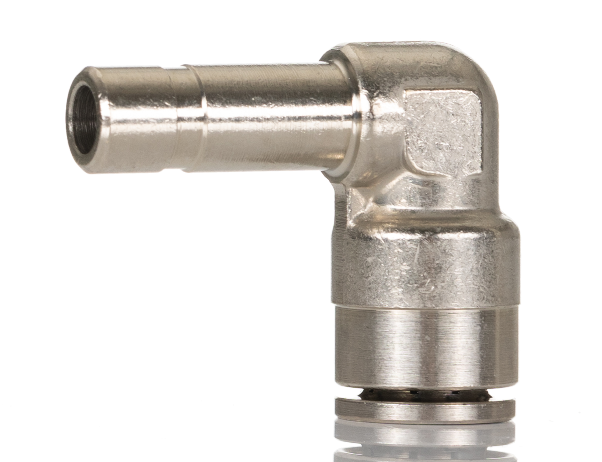 Norgren PNEUFIT 10 Series Straight Fitting, Push In 8 mm to Push In 8 mm, Tube-to-Tube Connection Style, 10043