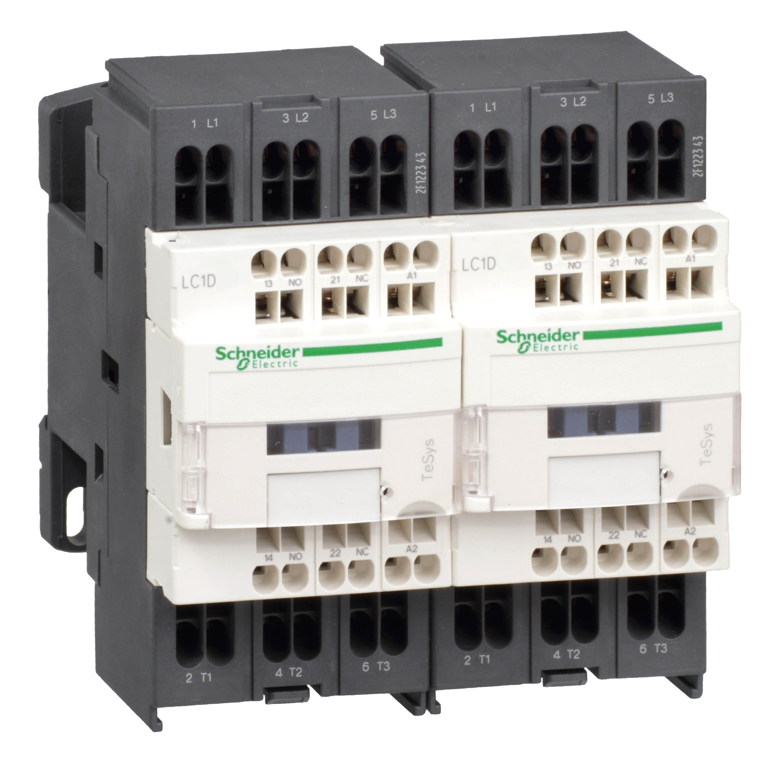 Schneider Electric TeSys D Contactor, 24 V dc Coil, 3-Pole, 9 A, 5.5 kW, 1NC + 1NO