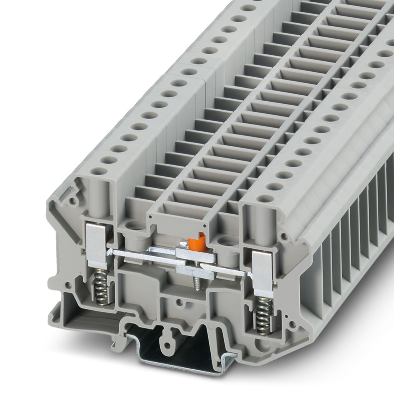 Phoenix Contact 3070312 USST 6-T Series Grey, 0.2 → 10mm², Single-Level, Screw Termination