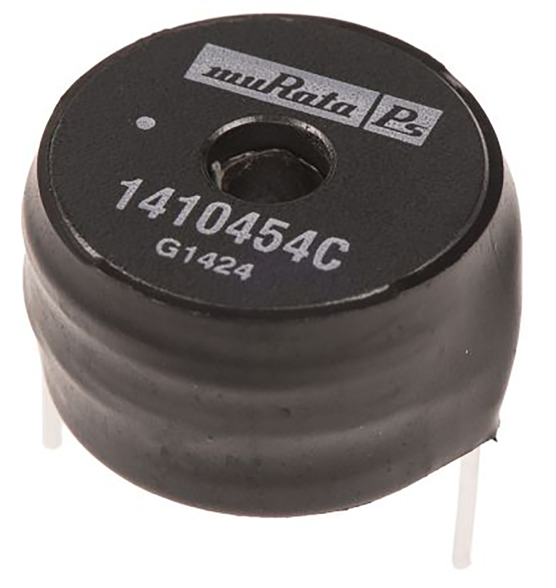 Murata 100 μH ±10% Leaded Inductor, Max SRF:4.6MHz, Q:24, 5.4A Idc, 46mΩ Rdc, 1400