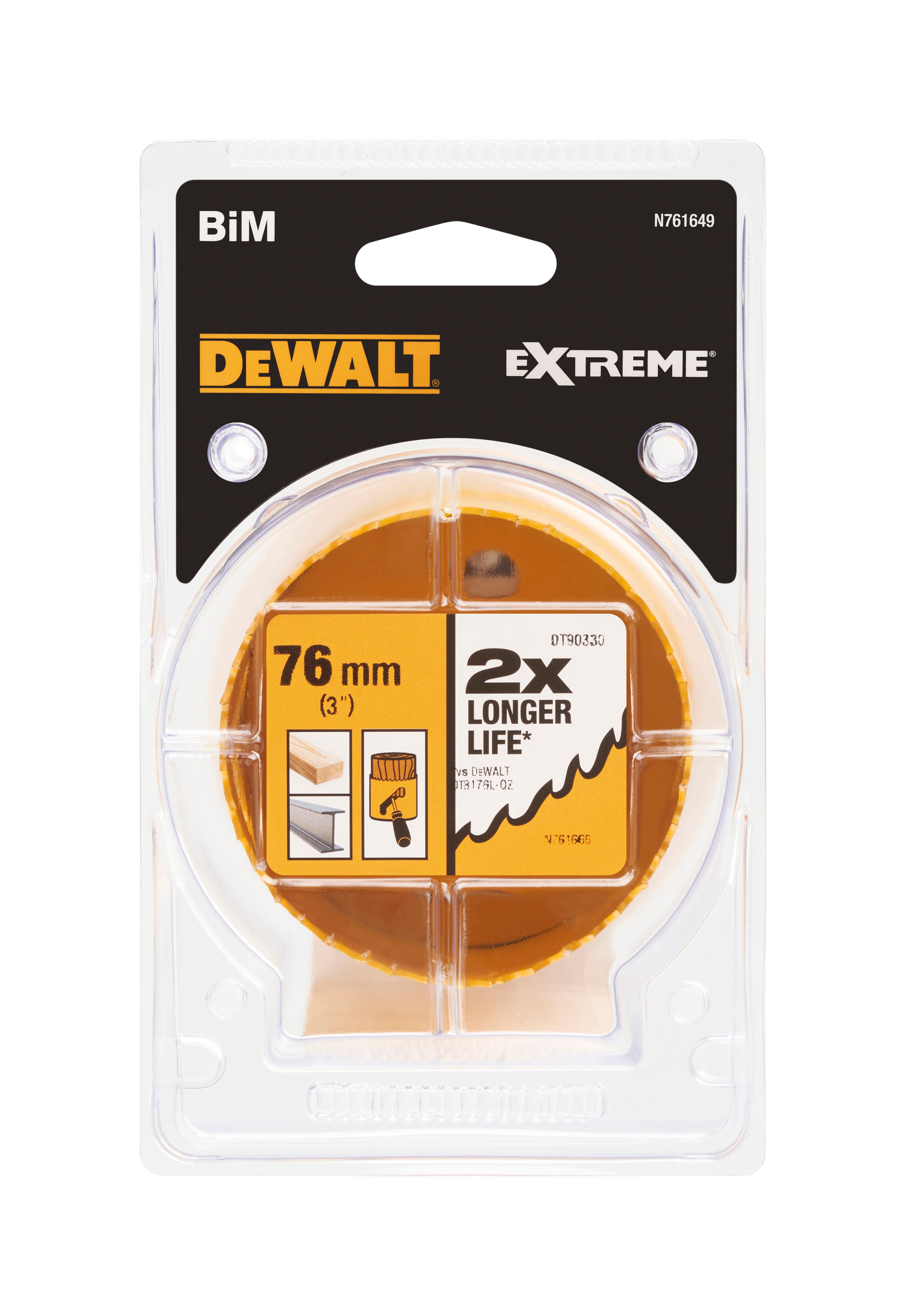 DeWALT Bi-metal 76mm Hole Saw