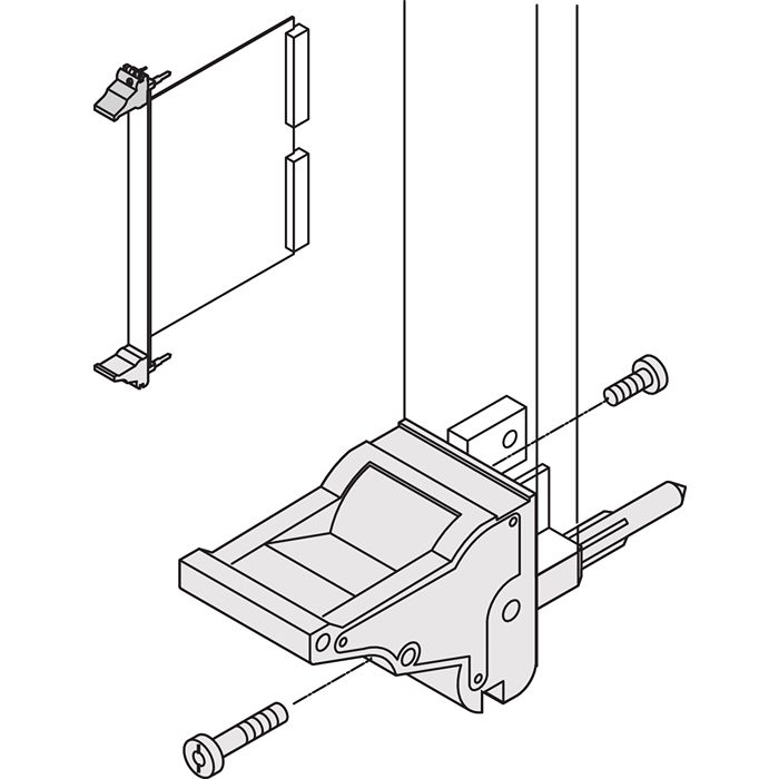 nVent SCHROFF Front Panel Handle for Use with Front Panel