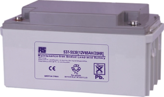 RS PRO 12V T6 Sealed Lead Acid Battery, 65Ah