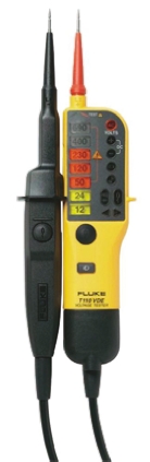 Fluke T110, Digital Voltage tester, 690V, Continuity Check, Battery Powered, CAT III 690V With RS Calibration