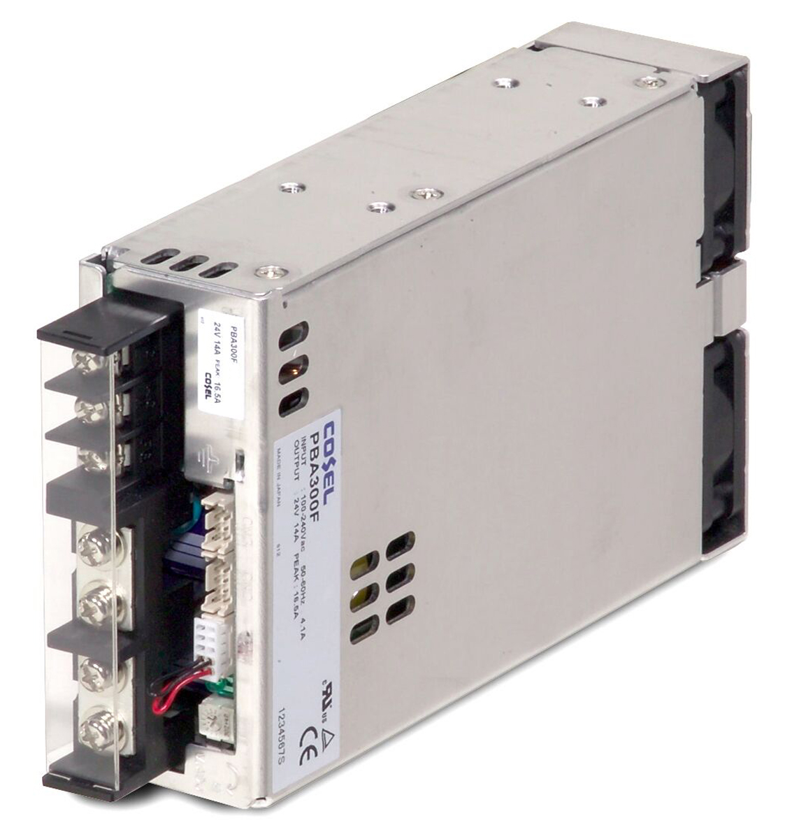 Cosel Switching Power Supply, PBA300F-5, 5V dc, 60A, 300W, 1 Output, 120 → 350 V dc, 85 → 264 V ac Input