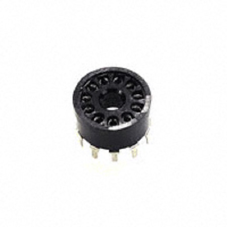Omron MKS 11 Pin PCB Mount Relay Socket, for use with MK Series
