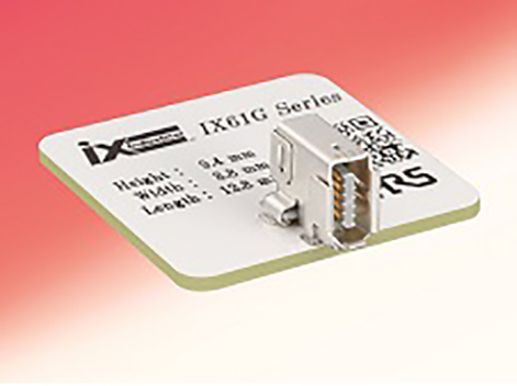 Hirose, IX Surface Mount Right Angle Mini I/O Connector Female, 10 Way, Shielded