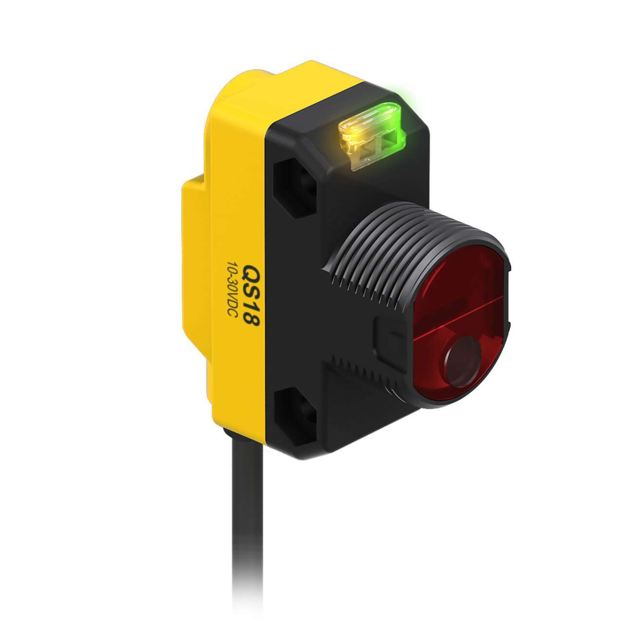 Banner diffuse Photoelectric Sensor, Rectangular Sensor, 350 mm Detection Range