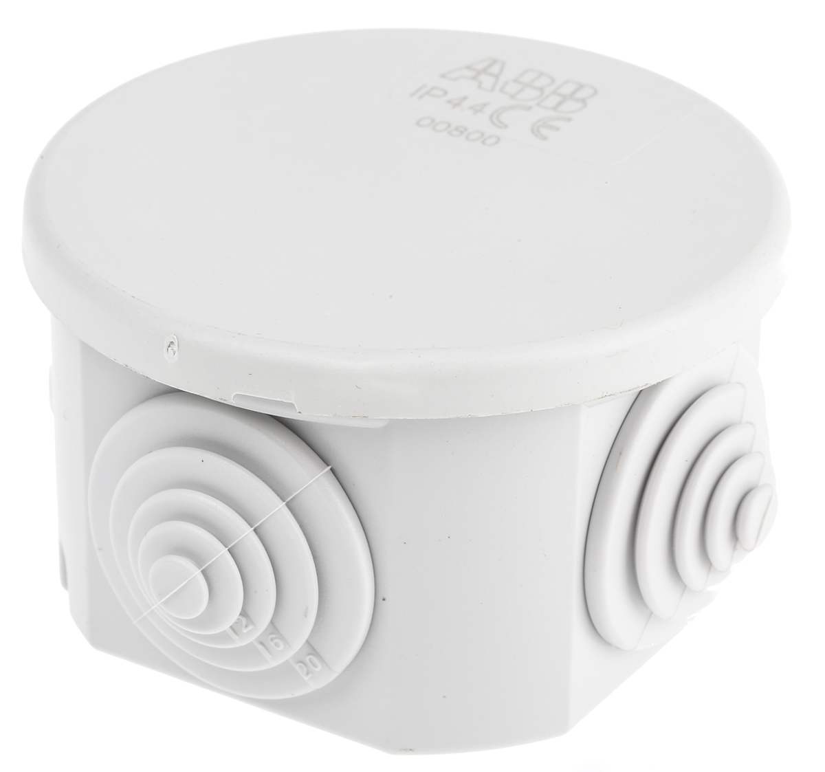 ABB Grey Thermoplastic Junction Box, IP44