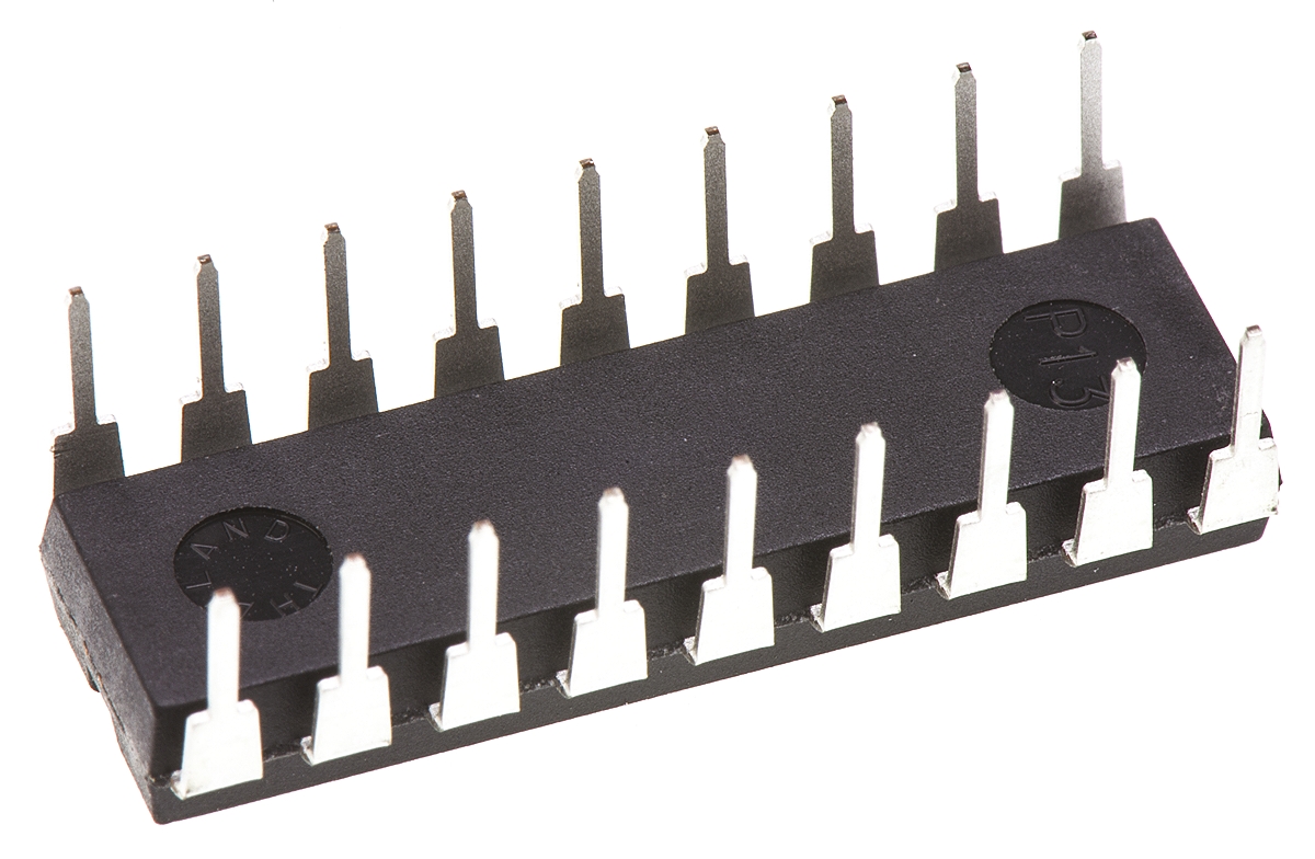 Microchip PIC16F628-04/P, 8 bit PIC, PIC16F62X Microcontroller, 4 MHz, 3.5kB FLASH, 18-Pin PDIP