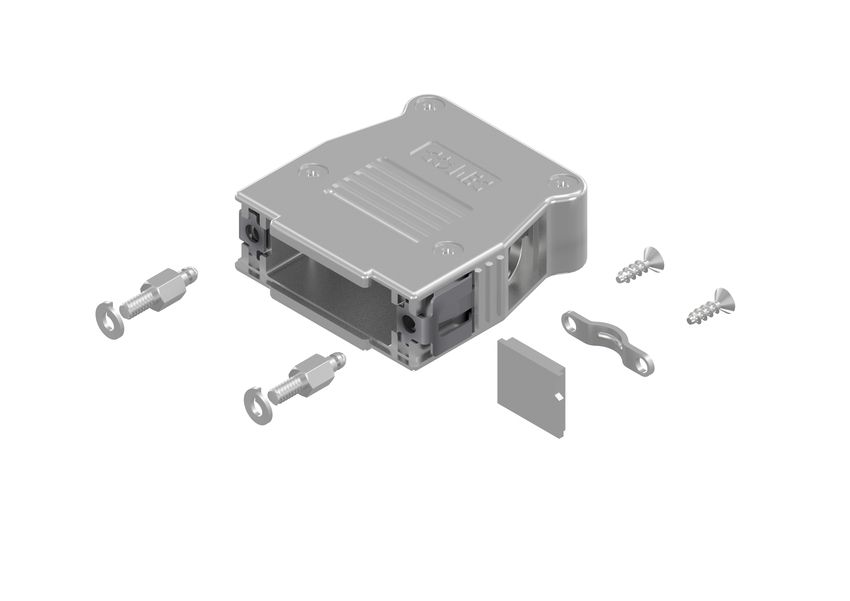 Amphenol Industrial 16-0032 Cable Mount D-sub Connector, with Snap locks