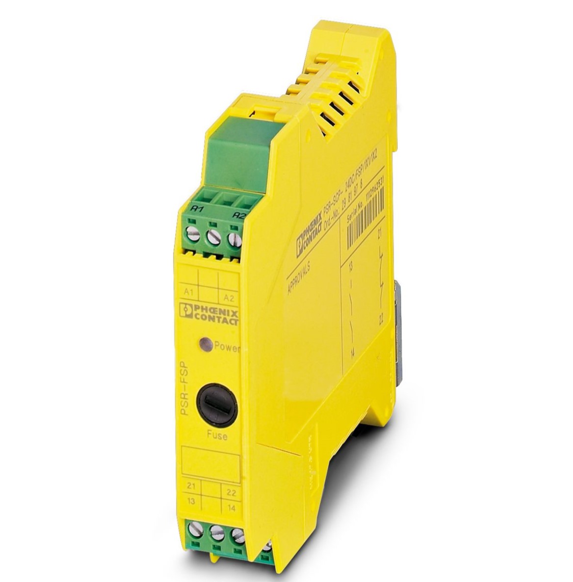 Phoenix Contact PSRclassic PSR-SCP Coupling Relay 24V dc 1 Safety Contacts