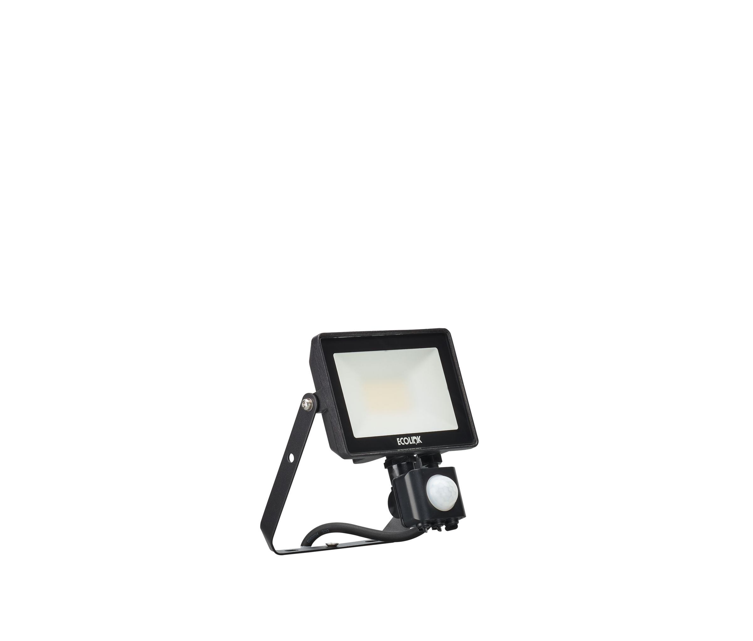 Ecolink BVP009, Security LED Floodlight, 1 LED, 20 W, 1700 lm, IP65 PIR