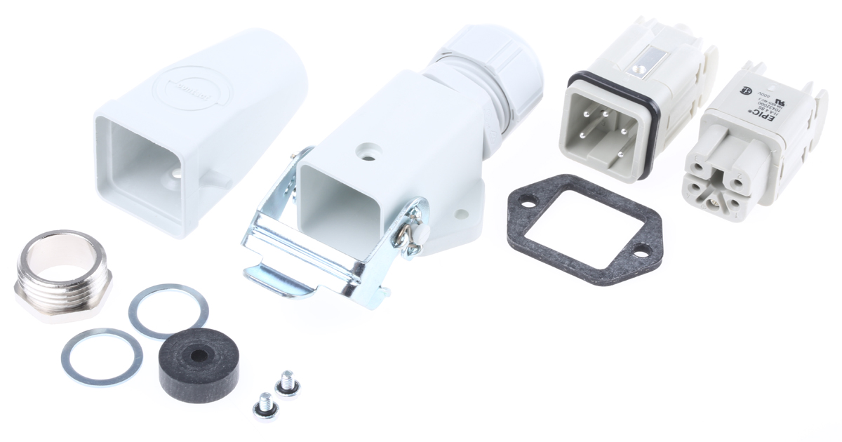 EPIC Locking Lever Kit, 4 Way, 10A, Female to Male, H-A, 250 V