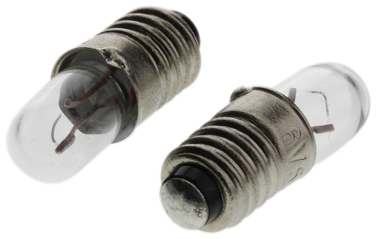 RS PRO E5 Indicator Light, Clear, 6 V, 55 mA