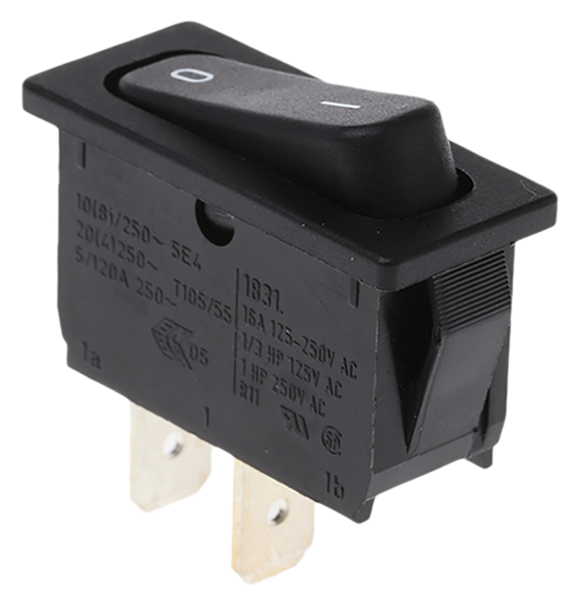 Marquardt SPST, On-Off Rocker Switch Panel Mount