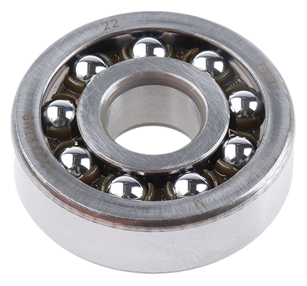 SKF 1200 ETN9 10 mm ID 2 Row Ball Bearing -, 30 mm OD