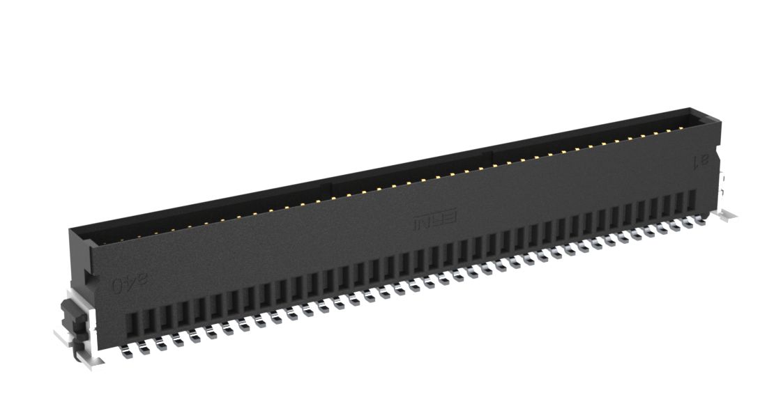 ERNI SMC Series Vertical Surface PCB Header, 80 Contact(s), 1.27 mm Pitch, 2 Row, Shrouded