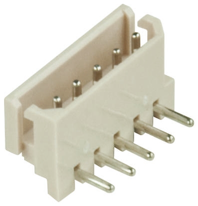Molex SPOX Series Right Angle Through Hole PCB Header, 10 Contact(s), 2.5 mm Pitch, 1 Row, Shrouded