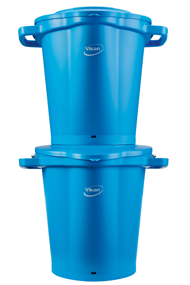 Plastic Blue Bucket Lid With Handle