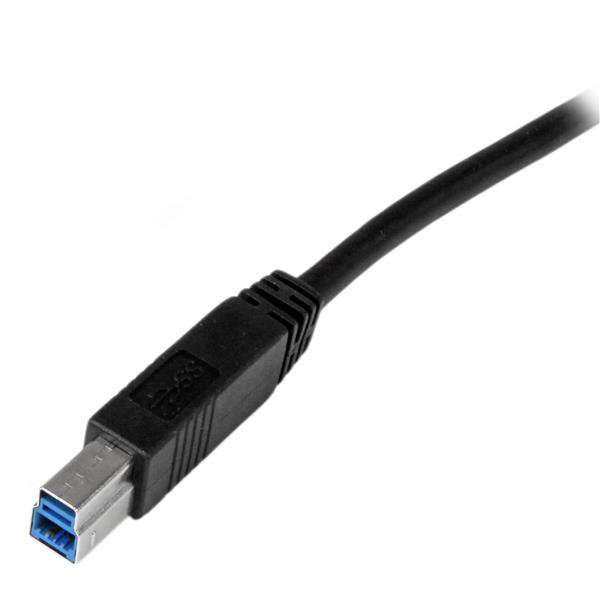 StarTech.com USB 3.0, Male USB A to Male USB B, 5Gbps, 2m