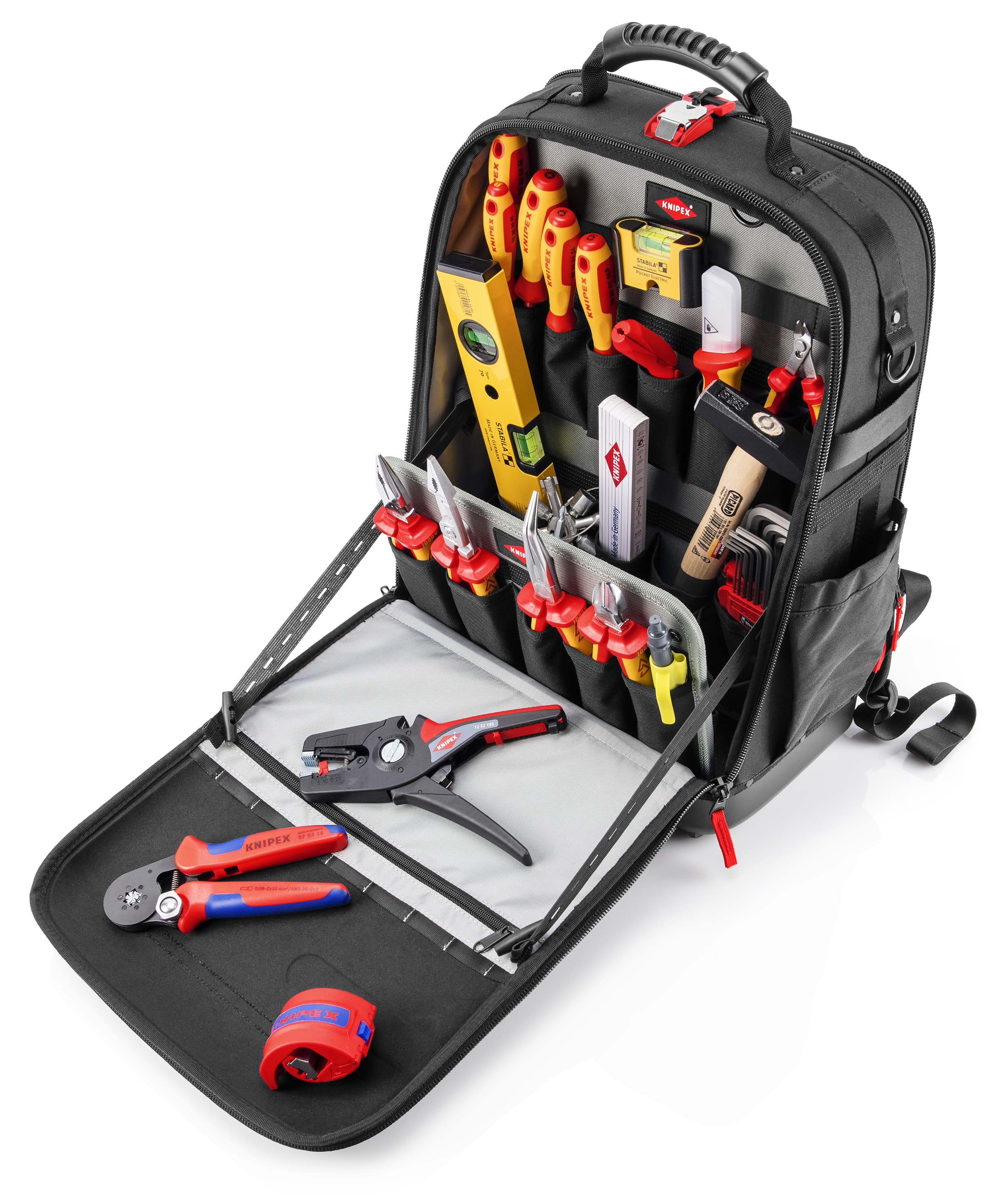 Knipex 22 Piece Electric Tool Backpack Tool Kit with Bag, Yes