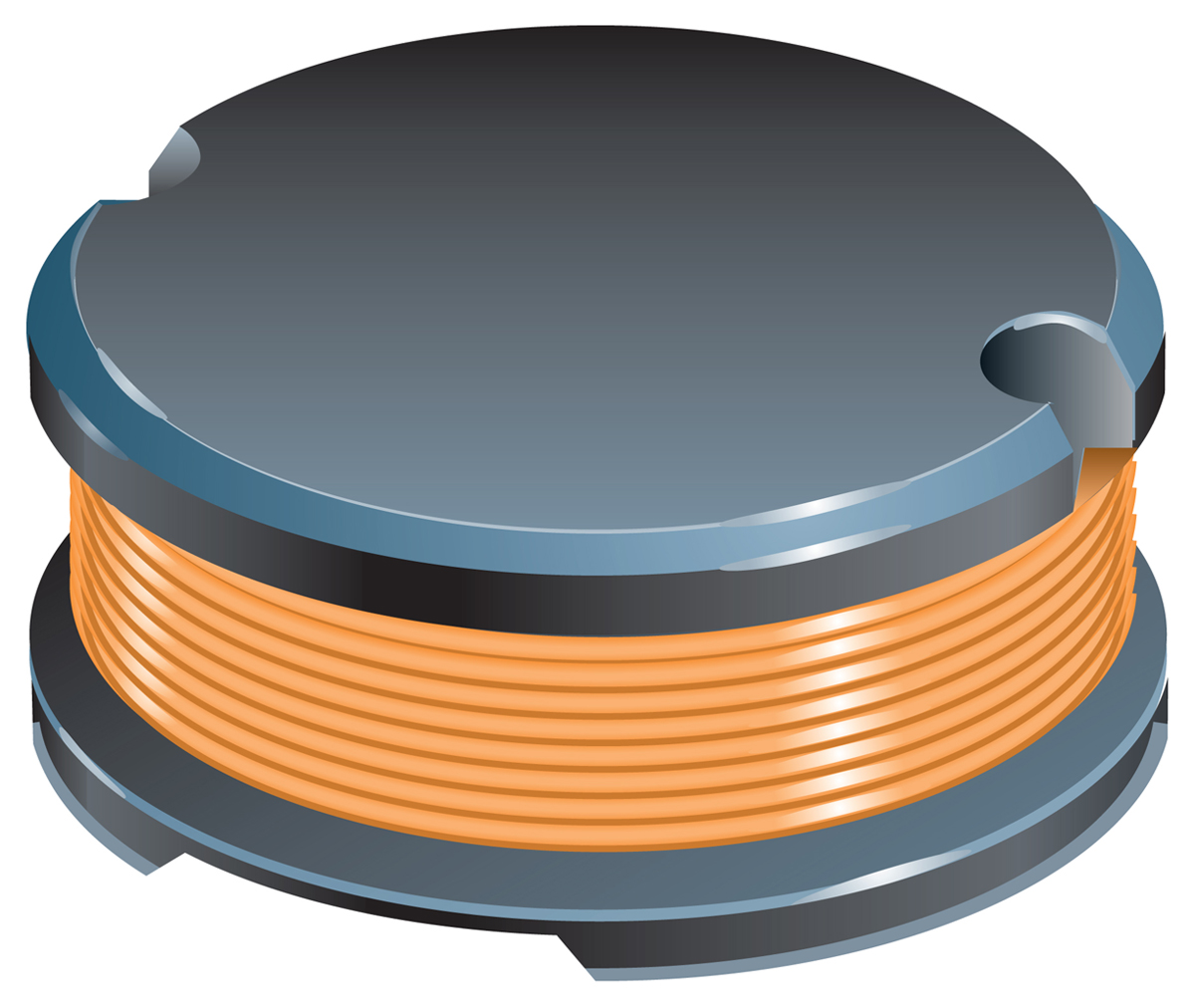 Bourns, SDR0503, 0503 No Wirewound Surface Mount Inductor with a Ferrite Core, 1 mH Wirewound ±10 % 110 mA Idc Q:40