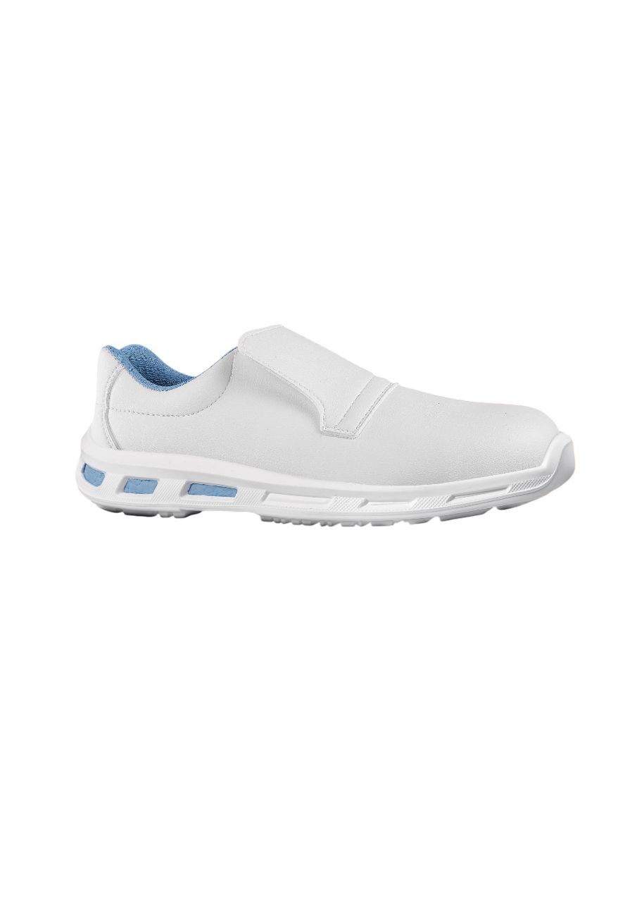 AIMONT JASMINE IAIA211 Unisex White Synthetic Material Toe Capped Safety Shoes, UK 6.5, EU 40