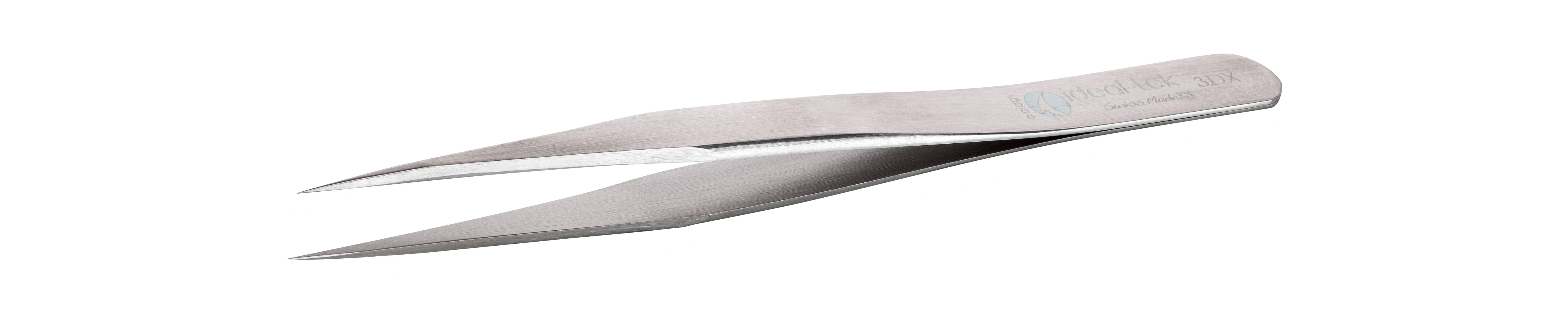 ideal-tek 120 mm, Stainless Steel, Straight, Tweezers
