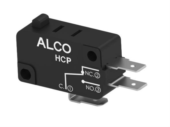 TE Connectivity Pin Plunger Snap Action Micro Switch, Quick Connect Terminal, 16A, SPDT